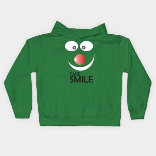 fake smile Kids Hoodie